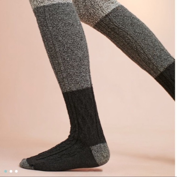 Thigh High Luxury Cable Knit Socks - Picture 7 of 14